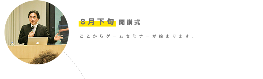 8{ Ju Q[Z~i[n܂܂B