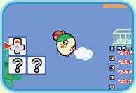 とびこみ ゲーム画面