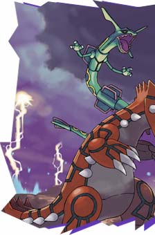 超古代ポケモンの激突!